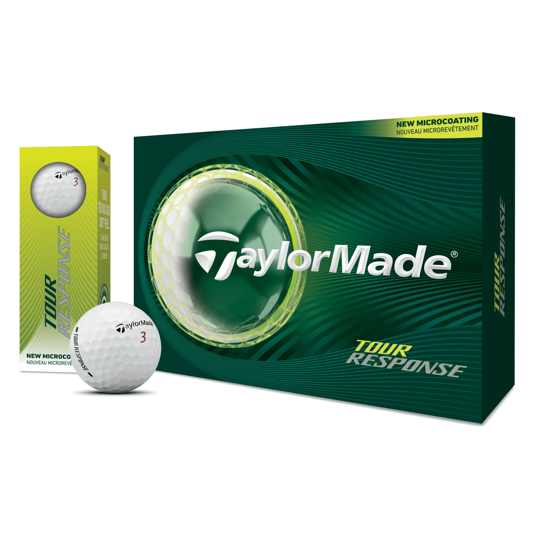Balles de golf Taylormade - Tour Response x12 Blanc - Horslimits - balles de golf