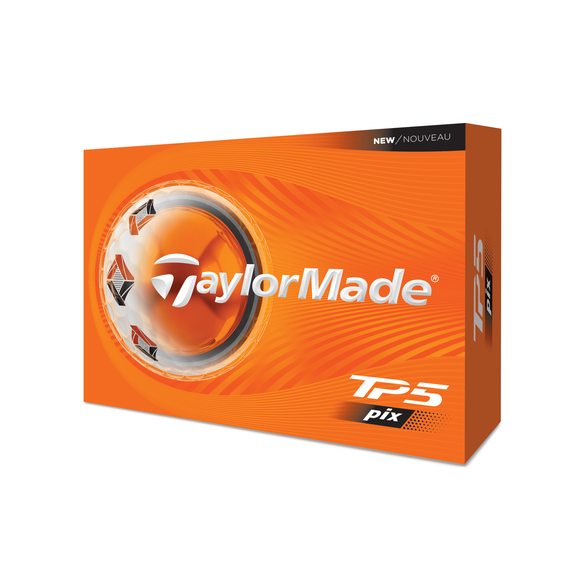Balles de Golf - Taylormade - TP5 PIX x12 Blanc - Horslimits - balles de golf