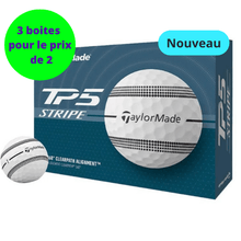 Charger l&#39;image dans la galerie, Balles de golf Taylormade TP5 Stripe Blanc - Horslimits - balles de golf
