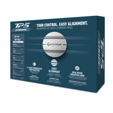 Charger l&#39;image dans la galerie, Balles de golf Taylormade TP5 Stripe Blanc - Horslimits - balles de golf
