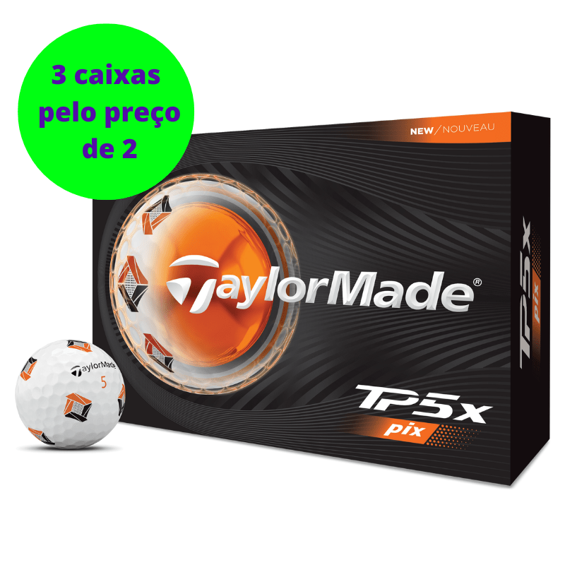 Balles de golf Taylormade - TP5 X PIX x12 Blanc - Horslimits - balles de golf