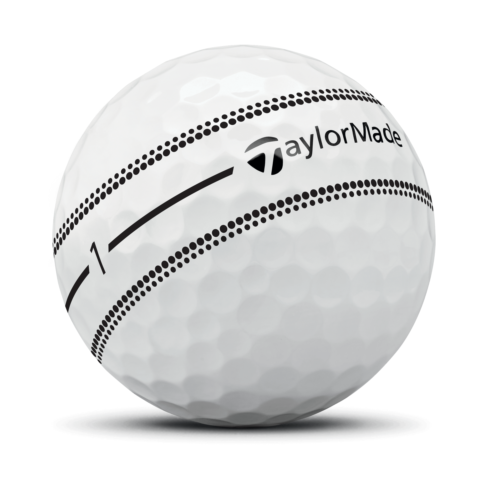 Balles de golf Taylormade TP5 X Stripe Blanc