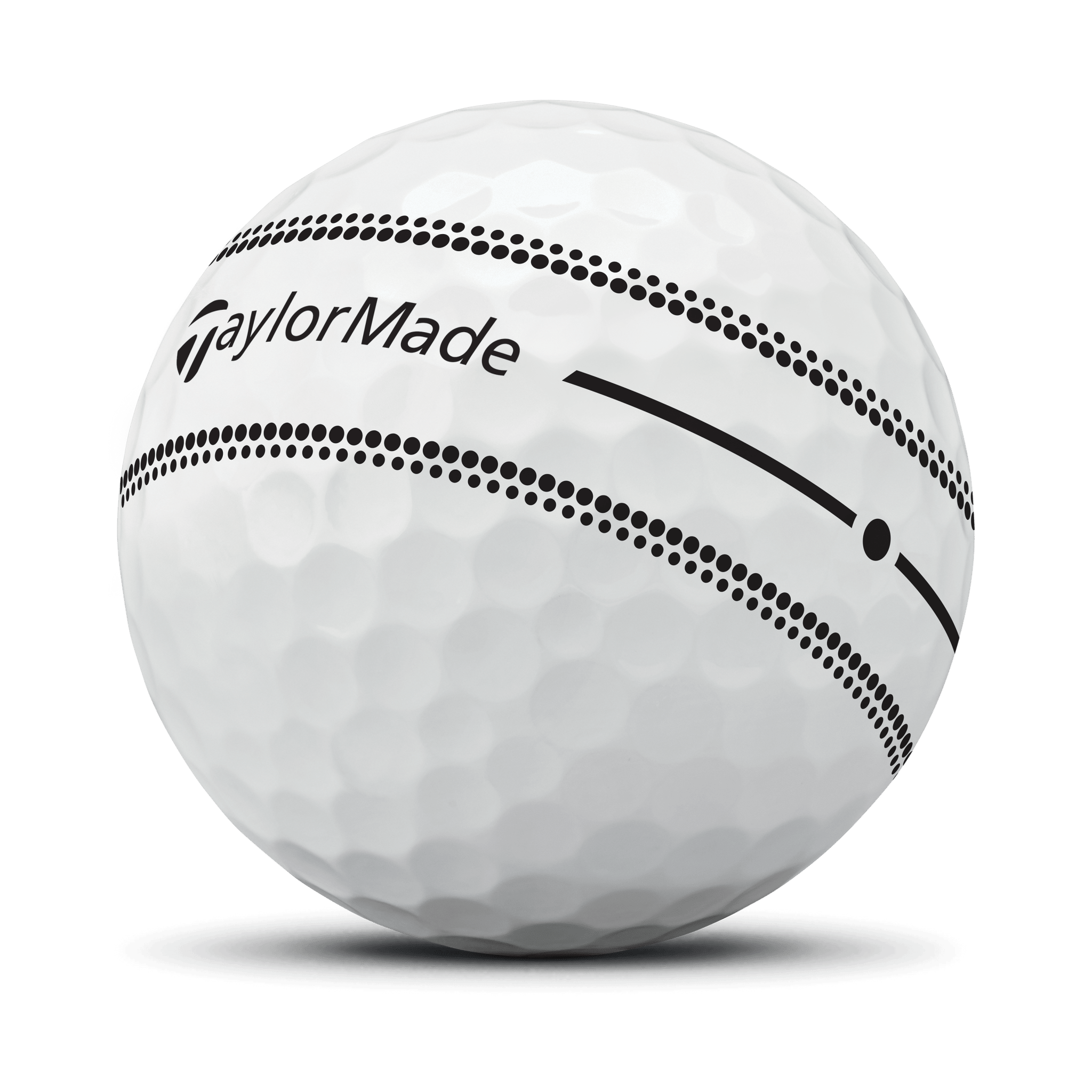 Balles de golf Taylormade TP5 X Stripe Blanc