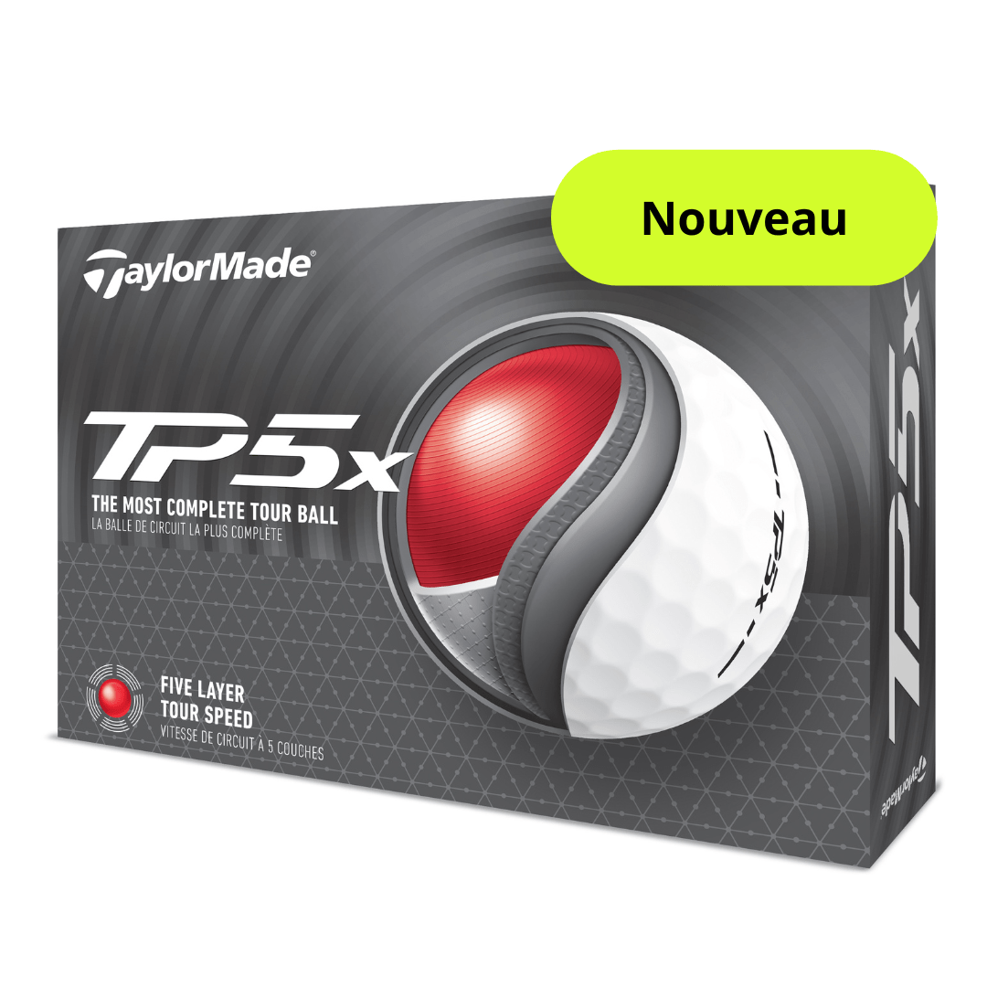 Balles de golf Taylormade - TP5 X -x12 blanc - Horslimits - balles de golf