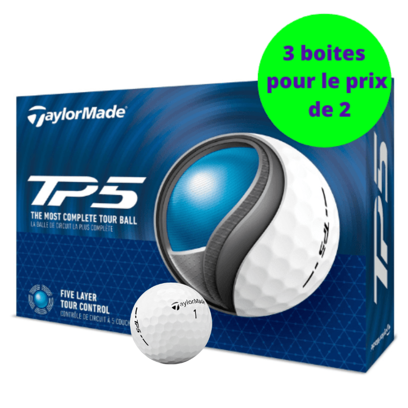 Balles de golf Taylormade - TP5 x12 Blanc - Horslimits - balles de golf