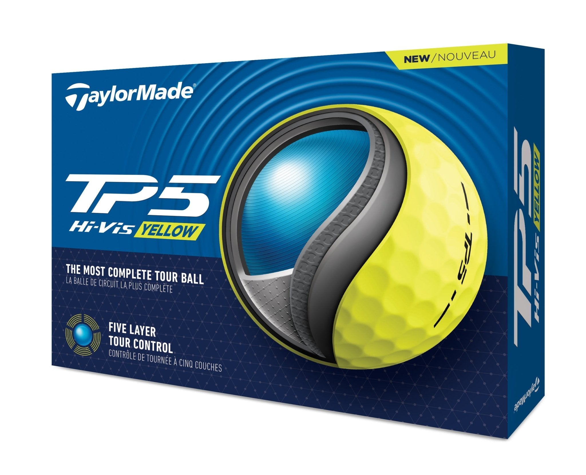 Balles de golf Taylormade - TP5 x12 Jaune - Horslimits - balles de golf