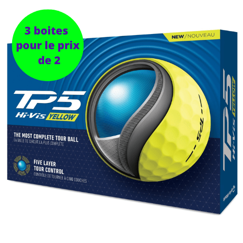 Balles de golf Taylormade - TP5 x12 Jaune PT - Horslimits - balles de golf