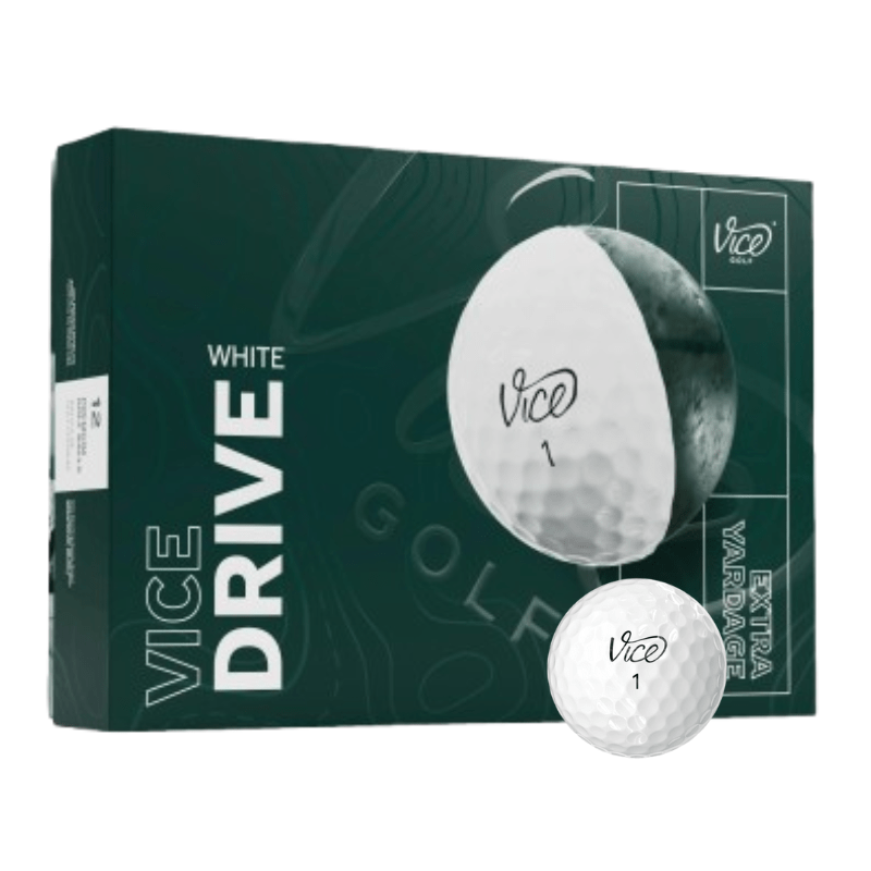 Balles de golf Vice - Drive Blanche - Horslimits - balles de golf