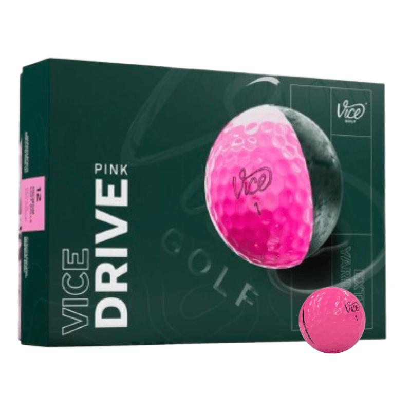 Balles de golf Vice - Drive Rose - Horslimits - balles de golf