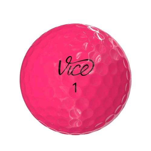 Balles de golf Vice - Pro Air - Rose Fluo - Horslimits - balles de golf
