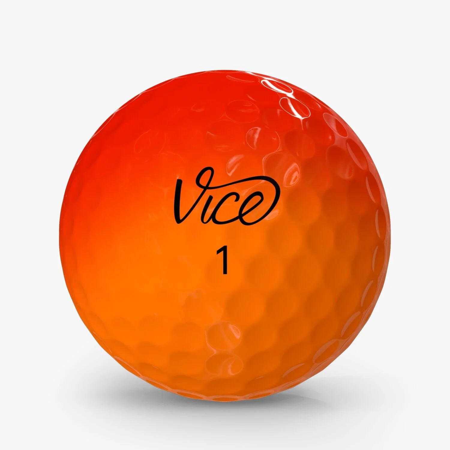 Balles de golf Vice - Pro - Dégradé Rouge Orange - Horslimits - balles de golf