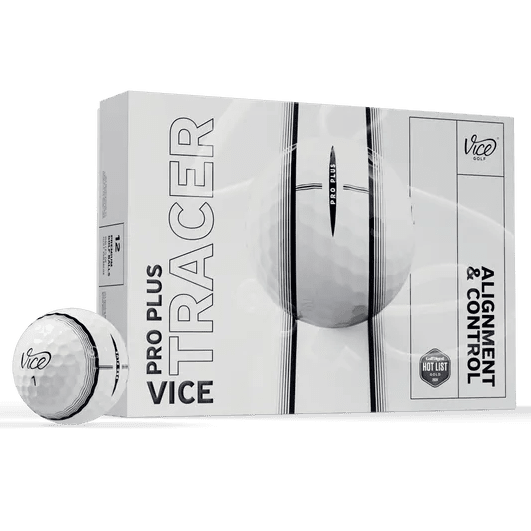Balles de golf Vice - Pro Plus Tracer - Blanc - Horslimits - balles de golf