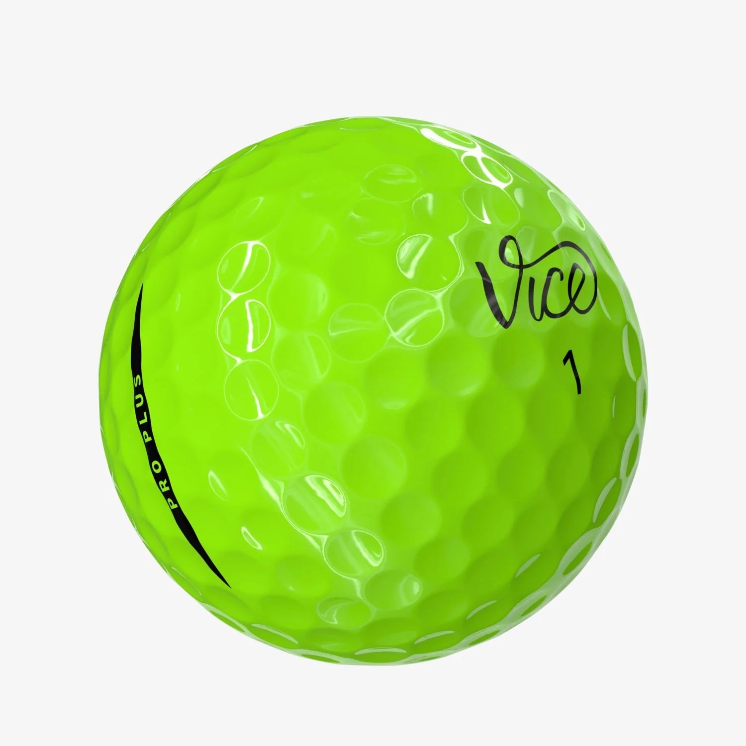 Balles de golf Vice - Pro plus - Vert Fluo - Horslimits - balles de golf