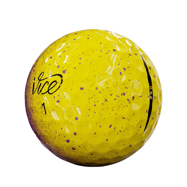 Balles de golf Vice - Pro - Royal Gold - Horslimits - balles de golf