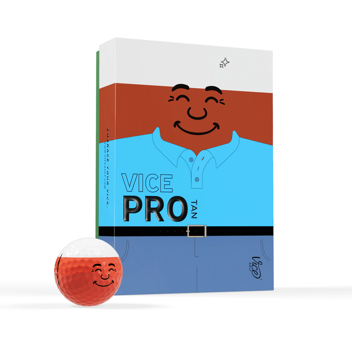 Balles de golf Vice - Pro - Tan - Horslimits - balles de golf