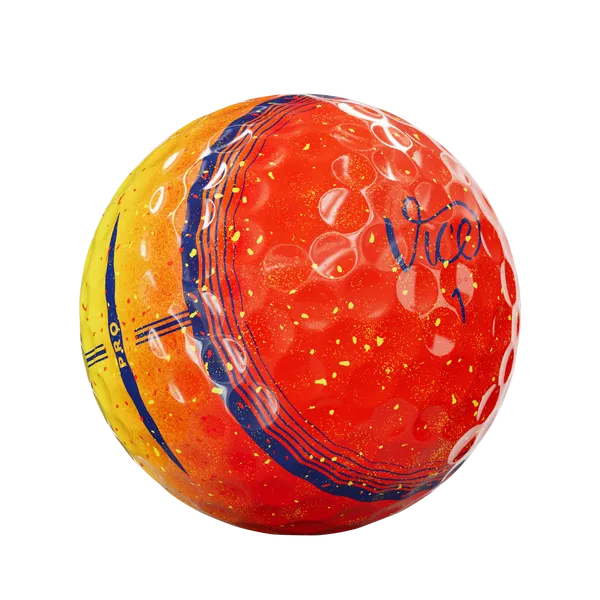 Balles de golf Vice - Pro Tracer - Spécial Jaune - Orange - Horslimits - balles de golf