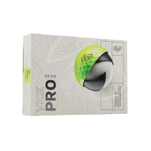 Balles de golf Vice - Pro - Vert Fluo - Horslimits - balles de golf