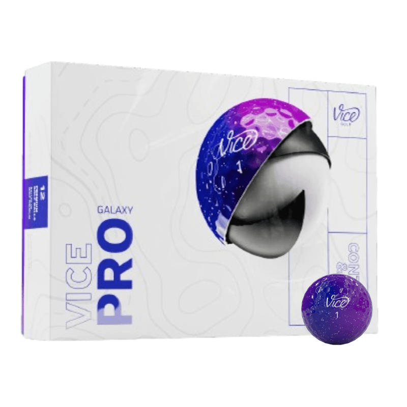 Balles de golf Vice - Pro x12 Galaxie - Horslimits - balles de golf