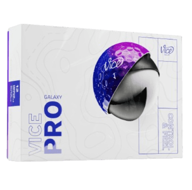 Balles de golf Vice - Pro x12 Galaxie - Horslimits - balles de golf