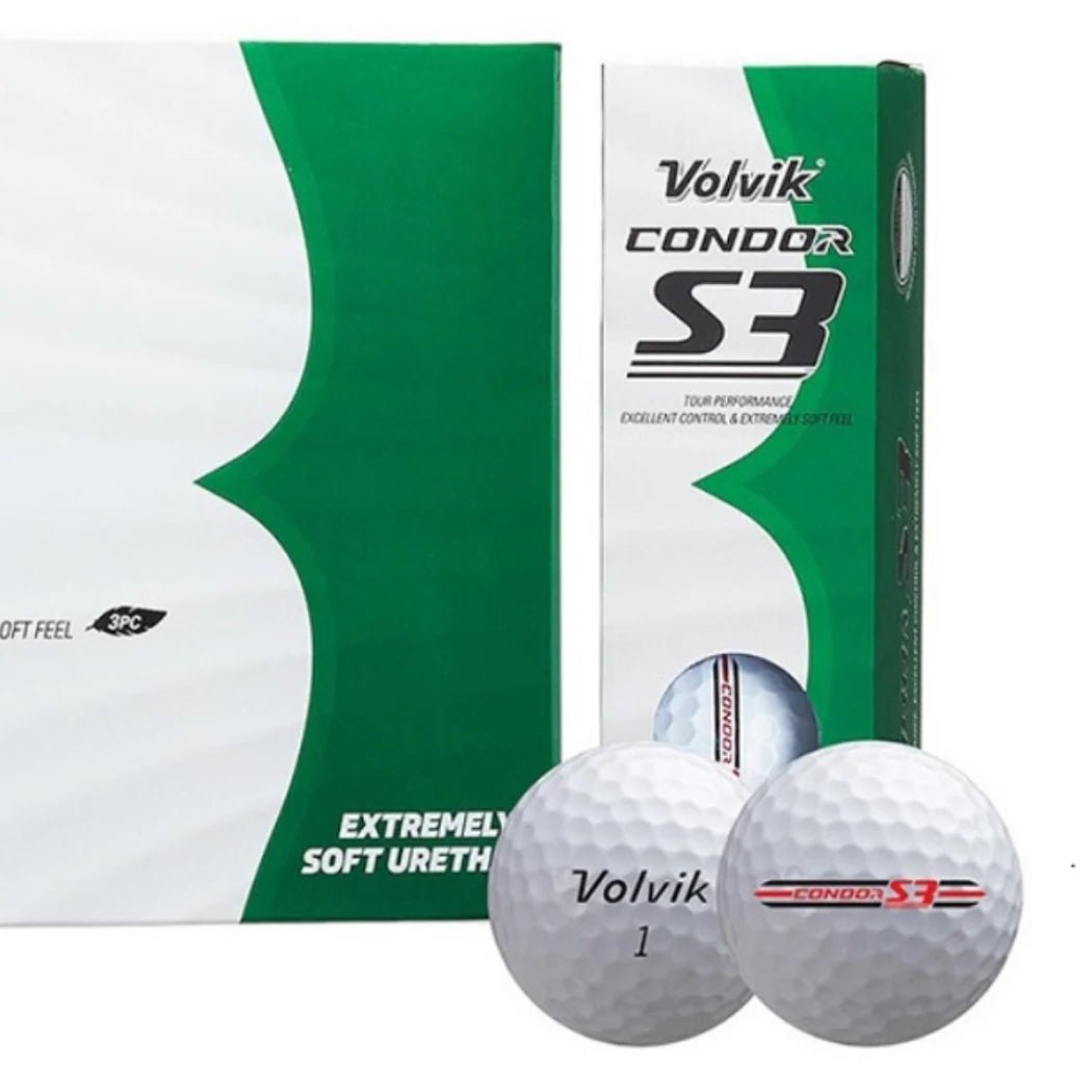 Balles de golf Volvik - S3 Condor x12 Blanc - Horslimits - balles de golf