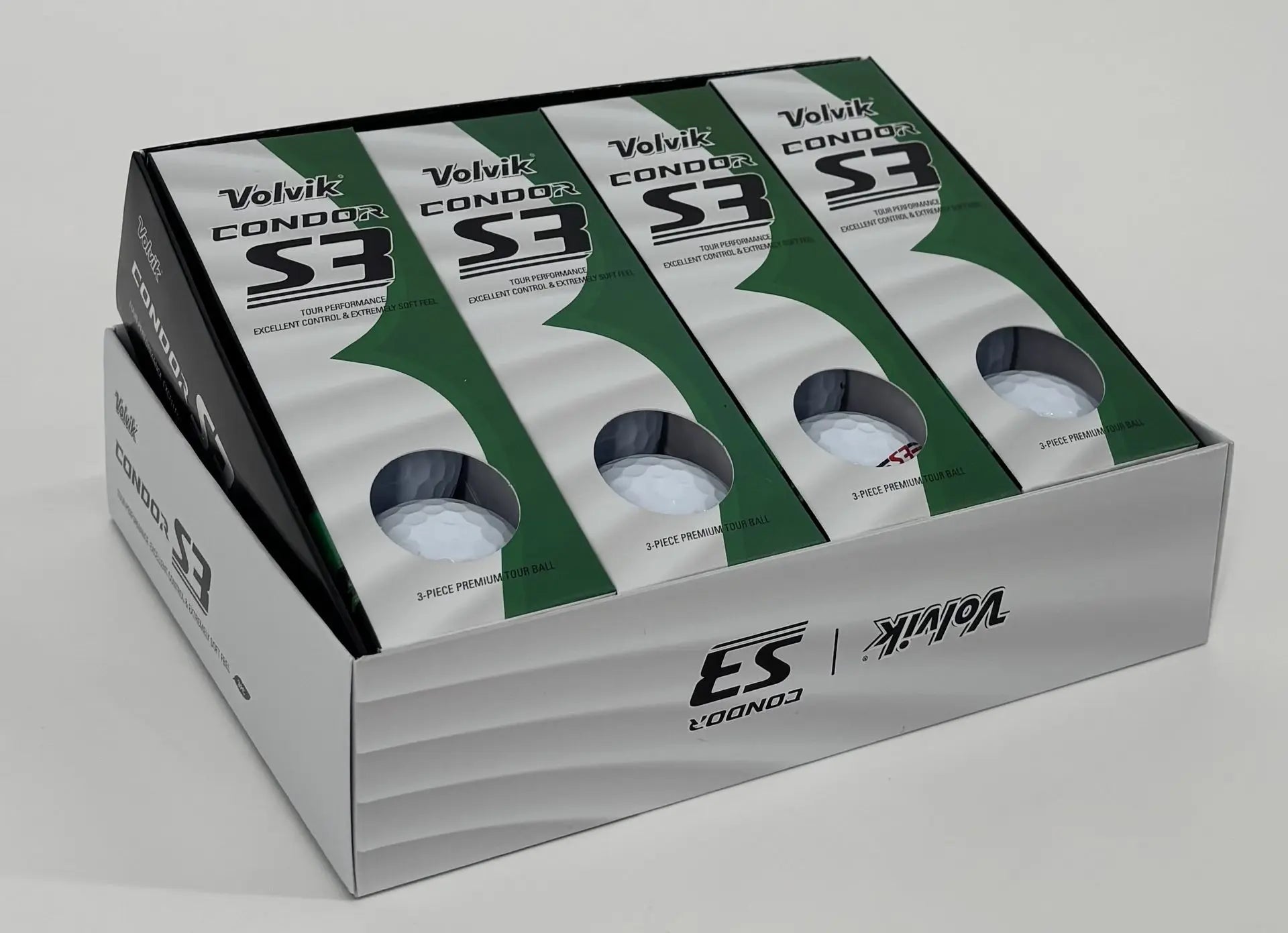 Balles de golf Volvik - S3 Condor x12 Blanc - Horslimits - balles de golf