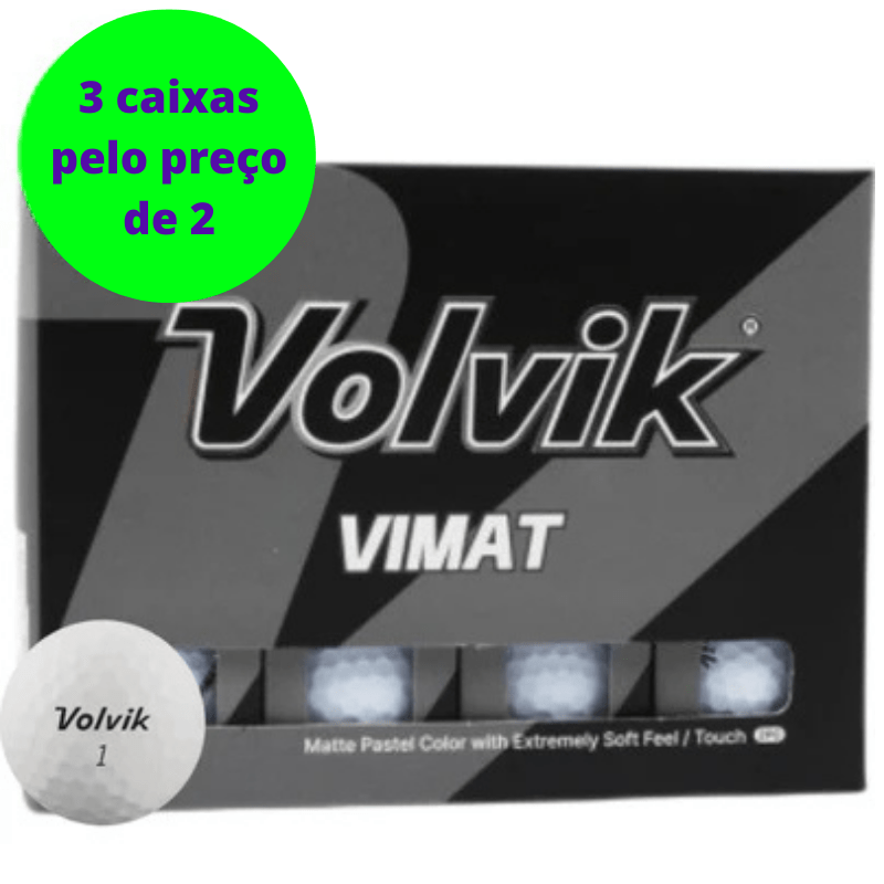 Balles de golf Volvik - Vimat x12 Blanc - Horslimits - balles de golf