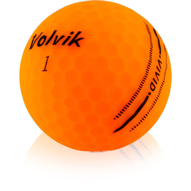 Balles de golf Volvik -Vivid Matte x12 Orange - Horslimits - balles de golf
