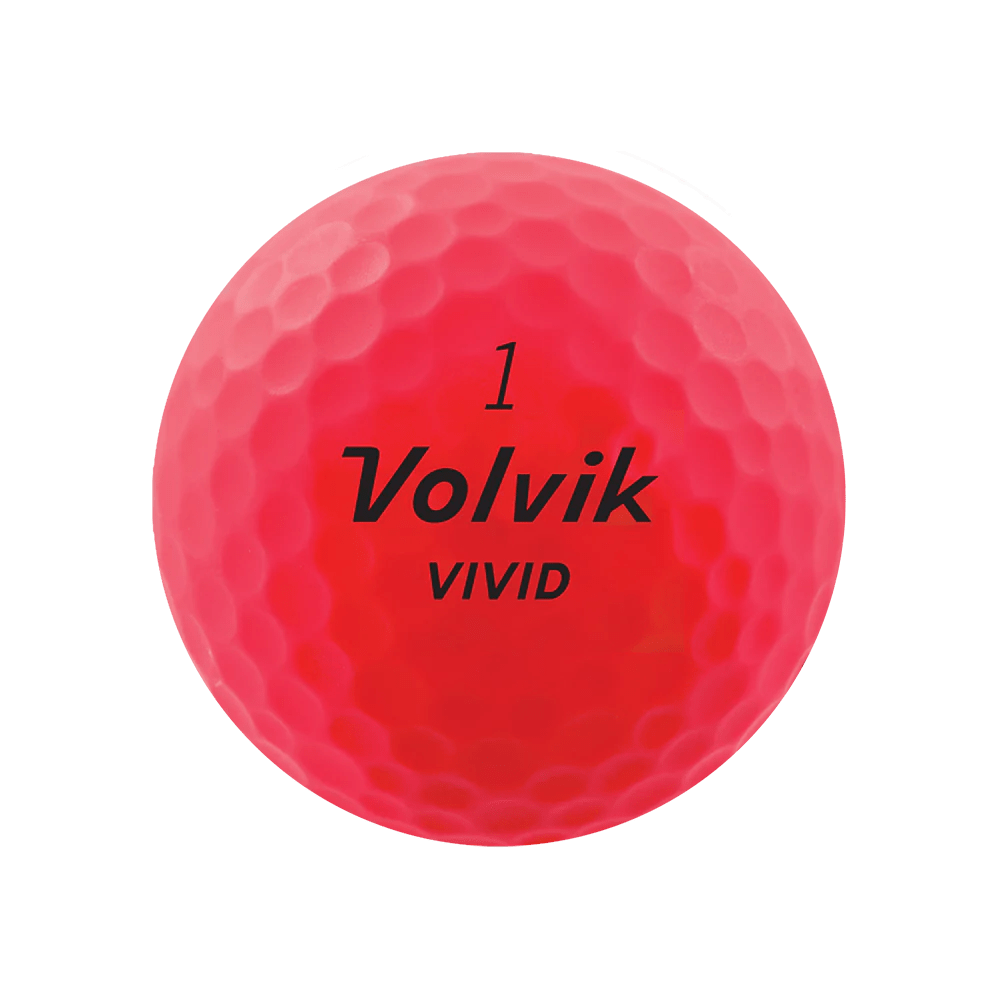 Balles de golf Volvik - Vivid Matte x12 Rose - Horslimits - balles de golf