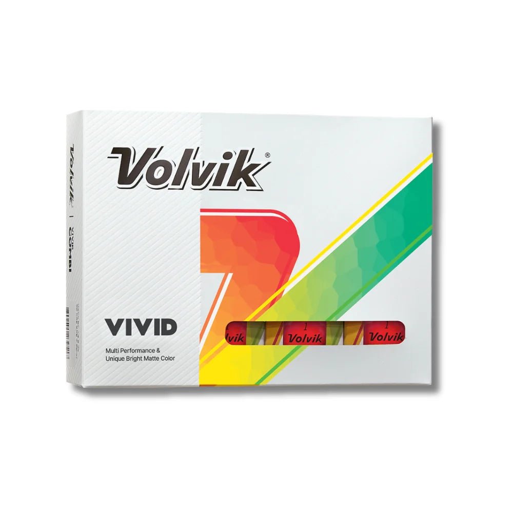 Balles de golf Volvik - Vivid Matte x12 Rose - Horslimits - balles de golf