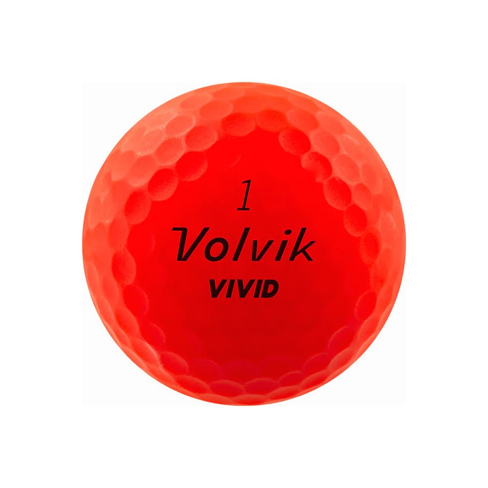 Balles de golf Volvik - Vivid Matte x12 Rouge - Horslimits - balles de golf