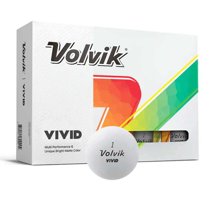 Balles de golf Volvik - Vivid x12 Blanc - Horslimits - balles de golf