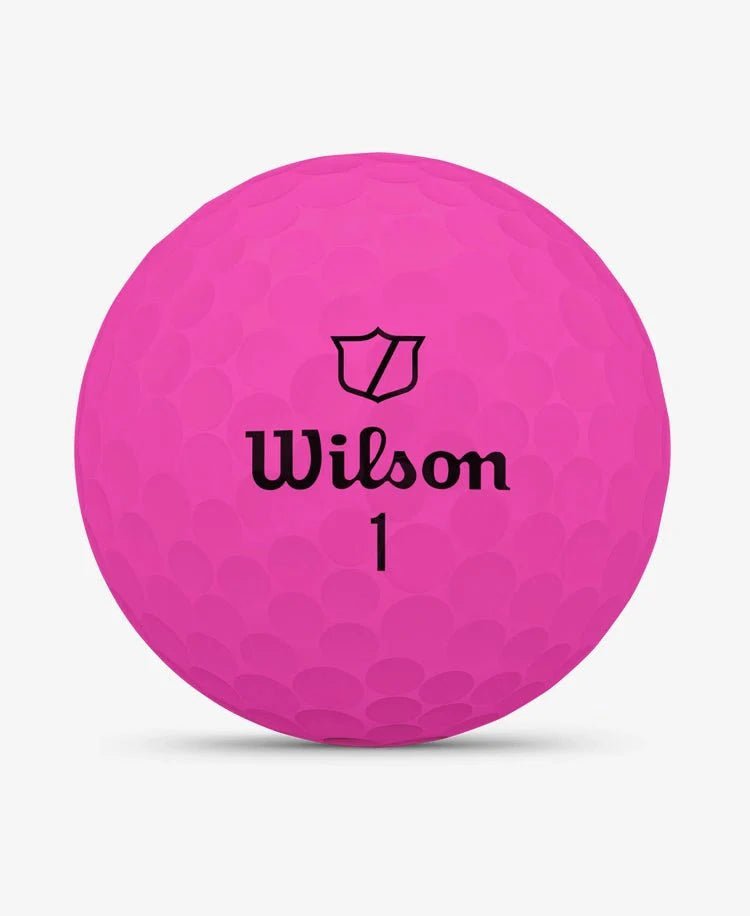 Balles de golf Wilson - Duo Soft+ x12 Rose PT - Horslimits - balles de golf