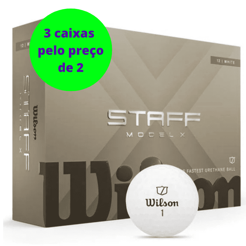 Balles de golf Wilson Staff - Staff model X x12 Blanc - Horslimits - balles de golf