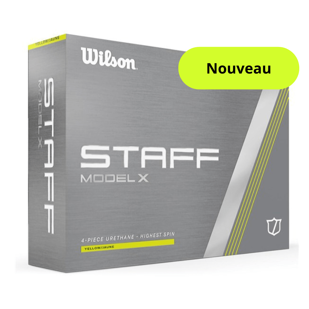 Balles de golf Wilson Staff - Staff model X x12 Jaune - Horslimits - balles de golf