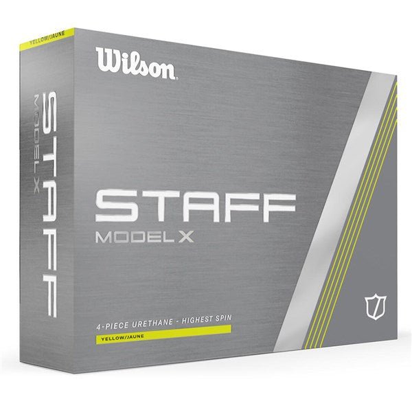 Balles de golf Wilson Staff - Staff model X x12 Jaune - Horslimits - balles de golf
