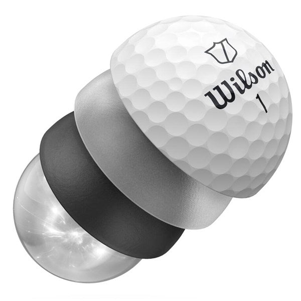 Balles de golf Wilson Staff - Staff model x12 Blanc - Horslimits - balles de golf