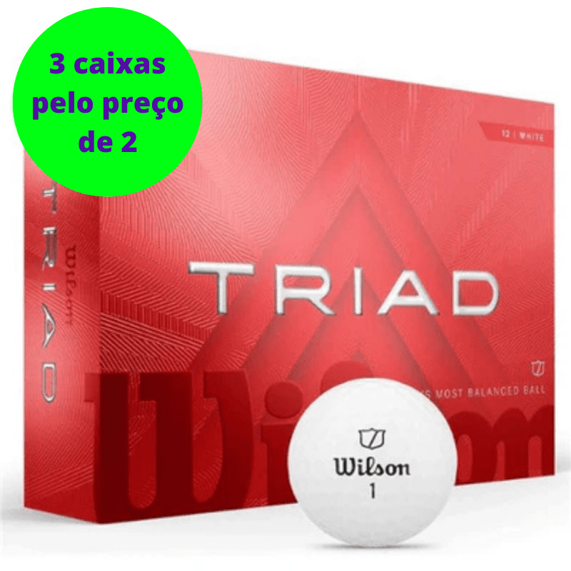Balles de golf Wilson - Triad x12 Blanc - Horslimits - balles de golf