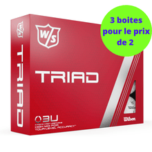 Charger l&#39;image dans la galerie, Balles de golf Wilson - Triad x12 Blanc
