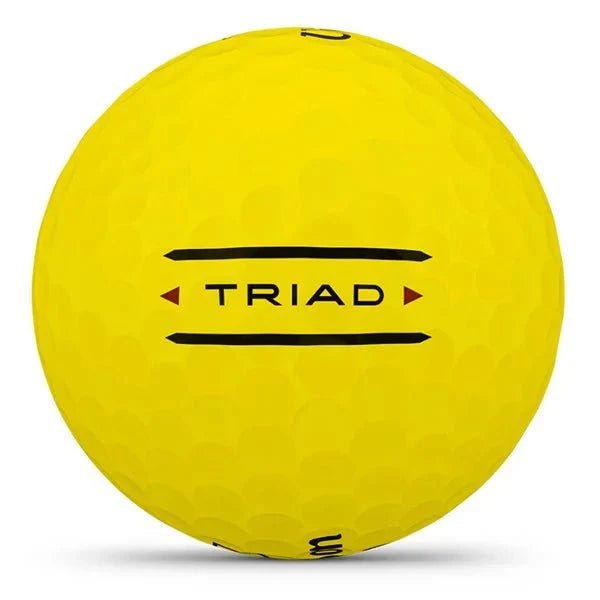 Balles de golf Wilson - Triad x12 Jaune PT - Horslimits - balles de golf