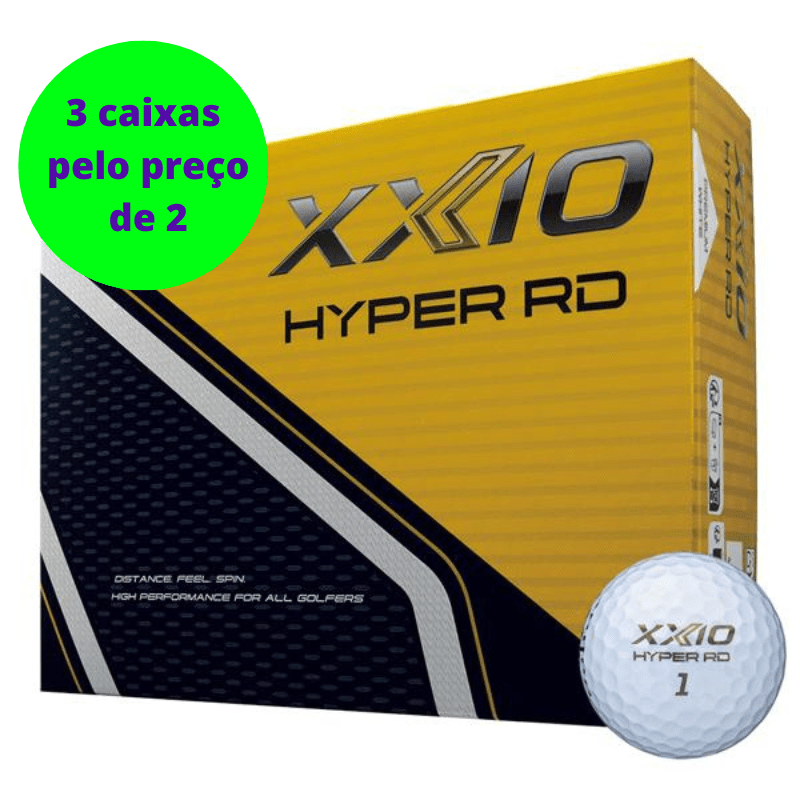 Balles de Golf XXIO Hyper RD Premium X12 Blanc - Horslimits - balles de golf