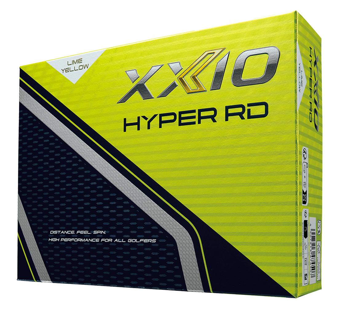 Balles de Golf XXIO Hyper RD Premium X12 Citron vert - Horslimits - balles de golf