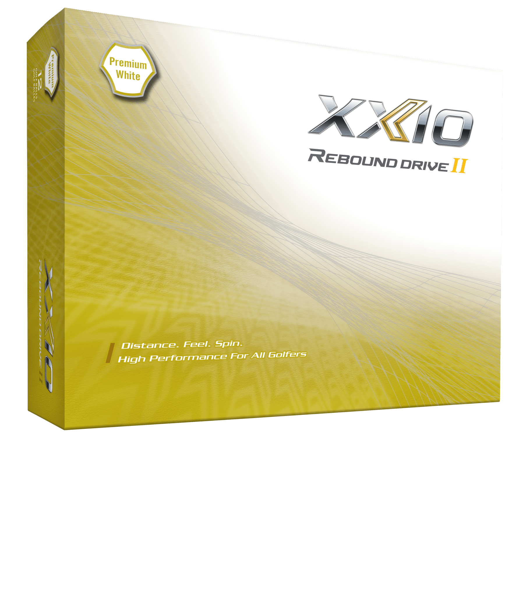 Balles de Golf XXIO Rebound Drive Pearl X12 Blanc - Horslimits - balles de golf