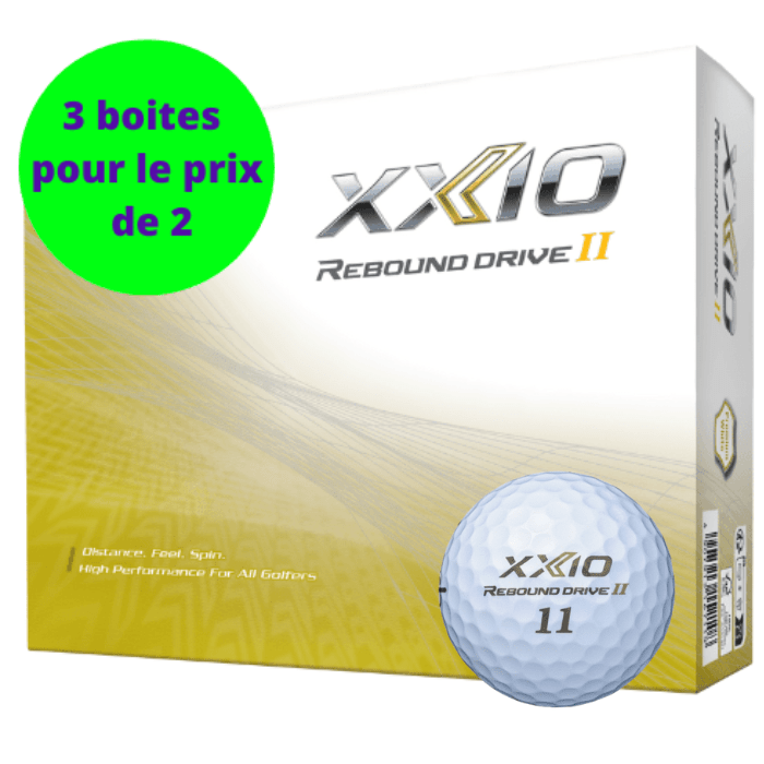 Balles de Golf XXIO Rebound Drive Pearl X12 Blanc PT - Horslimits - balles de golf