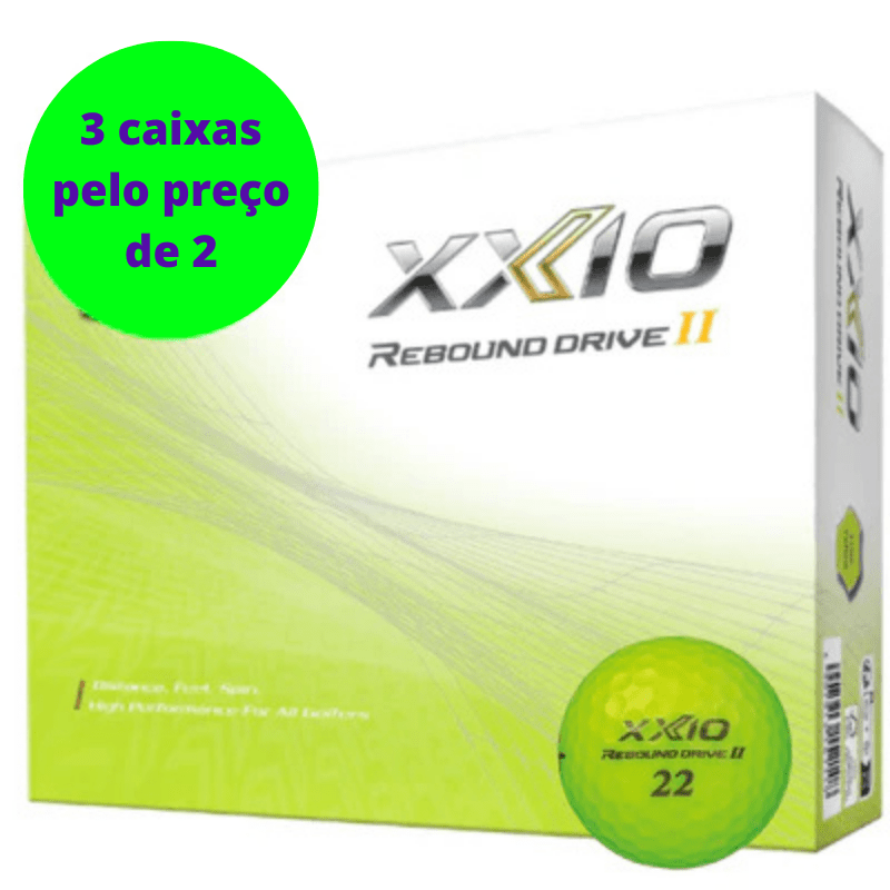 Balles de Golf XXIO Rebound Drive X12 Jaune - Horslimits - balles de golf