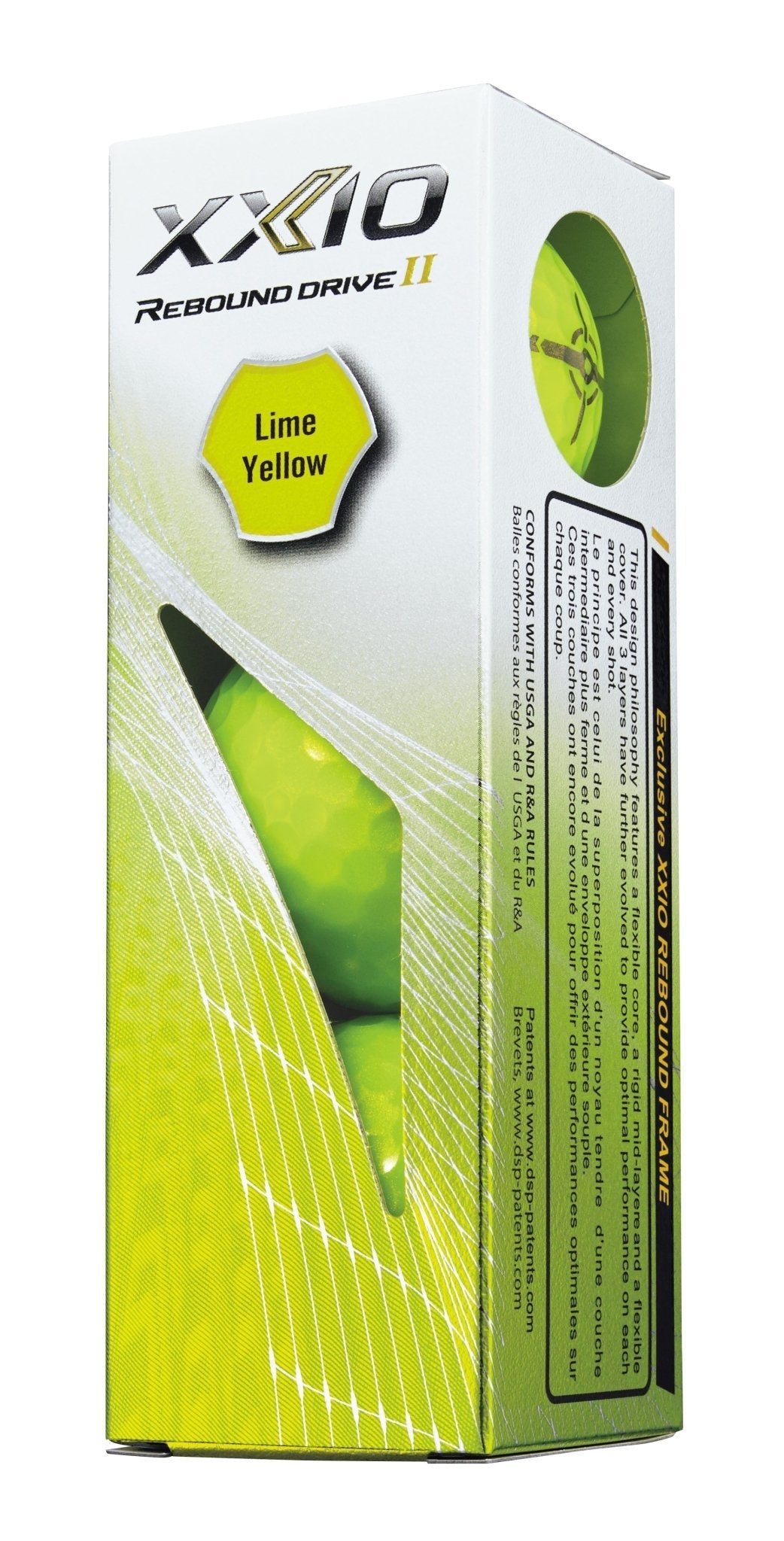 Balles de Golf XXIO Rebound Drive X12 Jaune - Horslimits - balles de golf