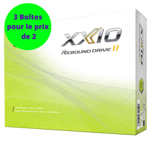 Balles de Golf XXIO Rebound Drive X12 Jaune PT - Horslimits - balles de golf