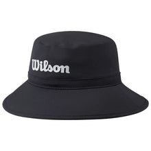 Charger l&#39;image dans la galerie, Bob Wilson Staff Rain Hat Noir - Horslimits - balles de golf
