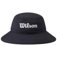 Charger l&#39;image dans la galerie, Bob Wilson Staff Rain Hat Noir - Horslimits - balles de golf
