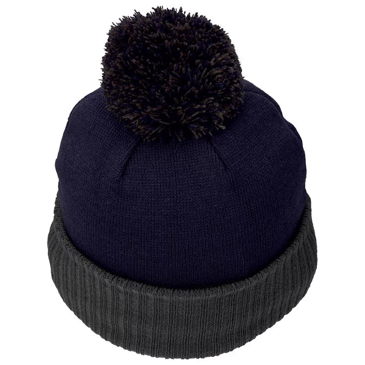 Bonnet Taylormade Bobble Beanie Bleu marine - Horslimits - balles de golf