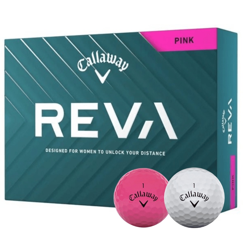 Callaway - 12 Boites Reva rose logotées - Horslimits - balles de golf